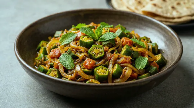 Spiced Okra