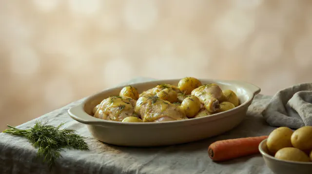 Salt-brined Chicken (Sprængt Kylling)