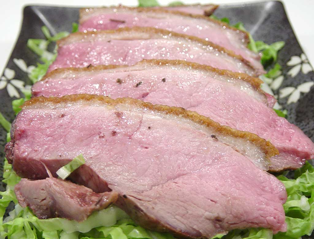 Pan-Fried Duck Breast — For Few or Many Guests