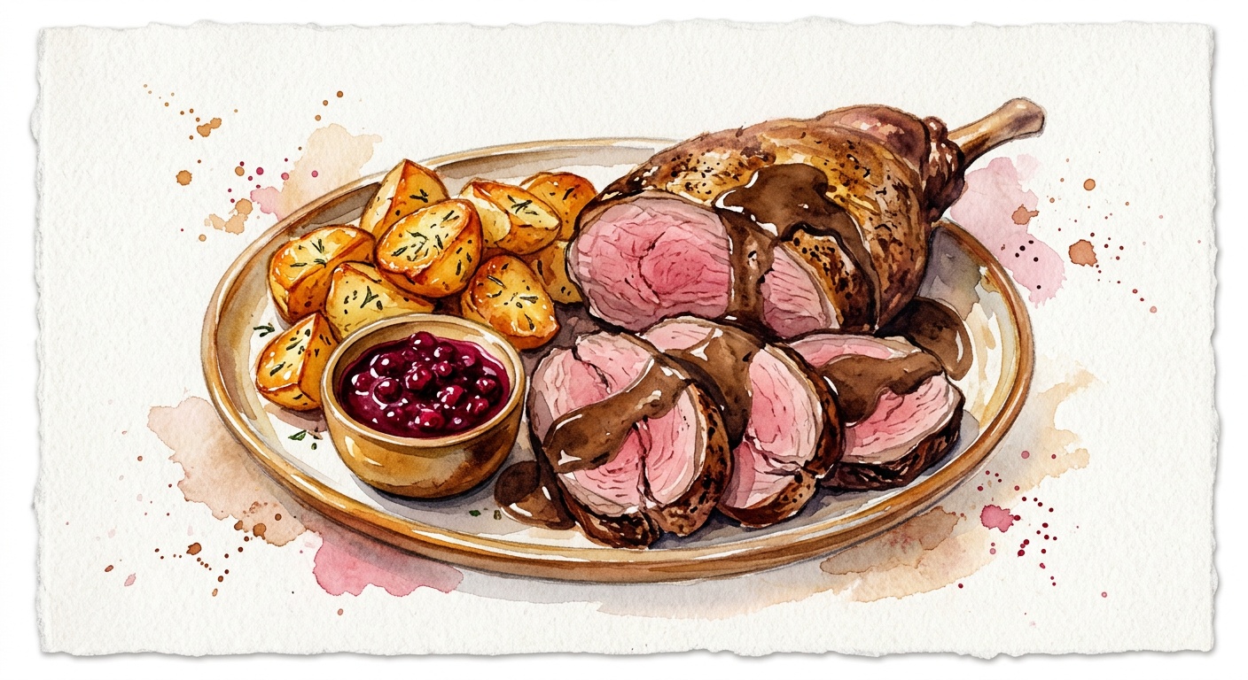 Roast Leg of Reindeer