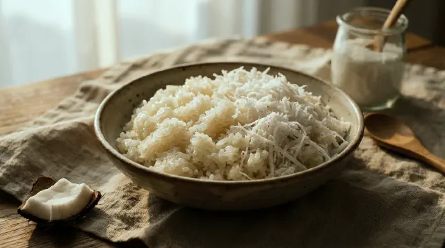 Sticky Rice / Coconut Sticky Rice (Xôi nếp / Xôi nếp dừa)