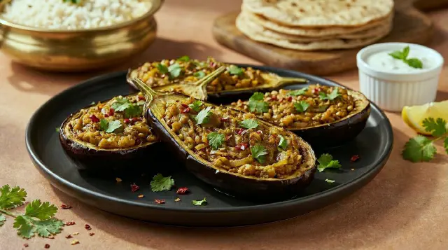 Stuffed Aubergines