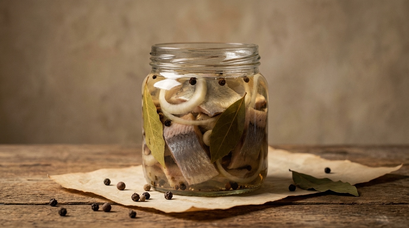 Sursild (Norwegian Pickled Herring Base)