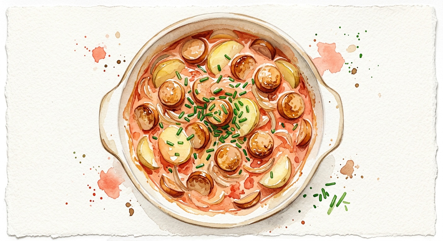 Swedish Sausage Dish