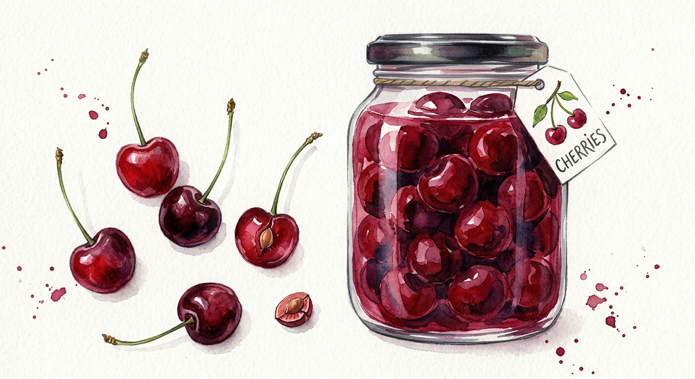 Pickled Cherries