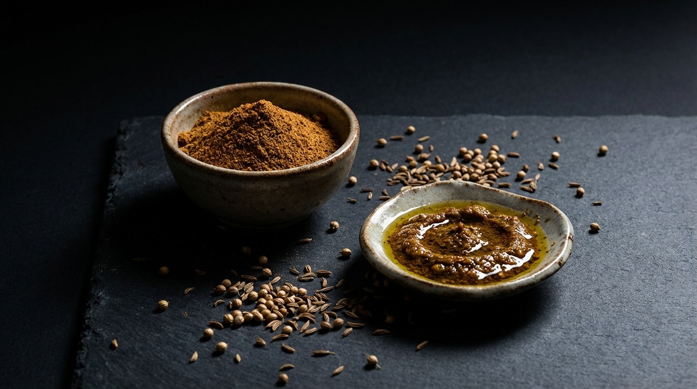 Tabil (Tunisian Coriander Spice Blend and Paste)