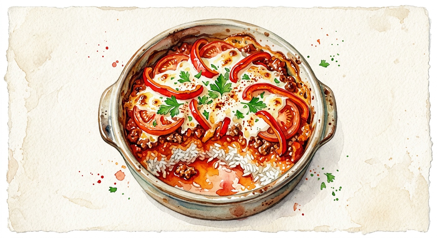 Hungarian Rice Casserole