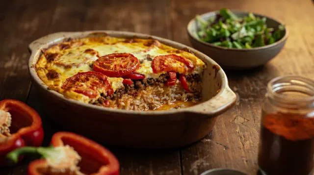 Hungarian Rice Casserole