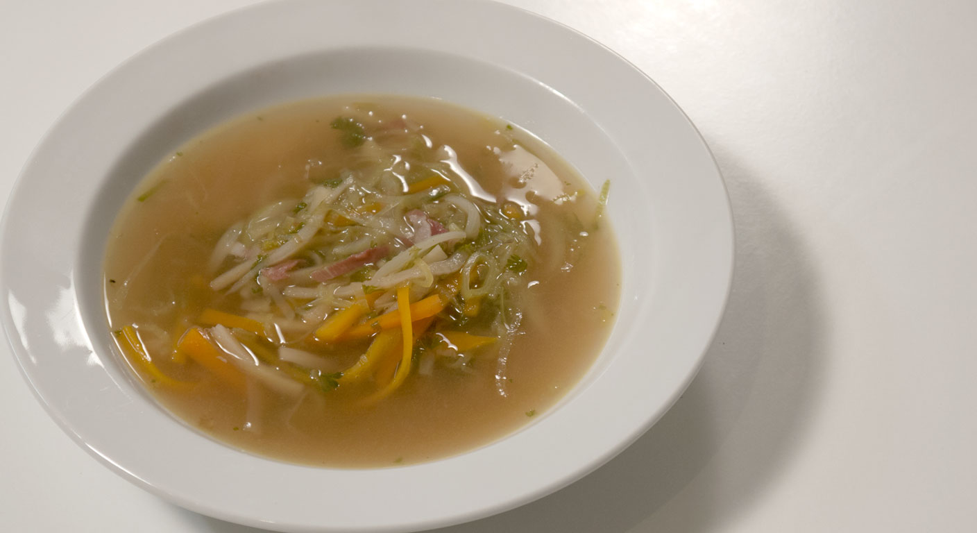 Vegetable Soup - Julienne Soup - Minestrone