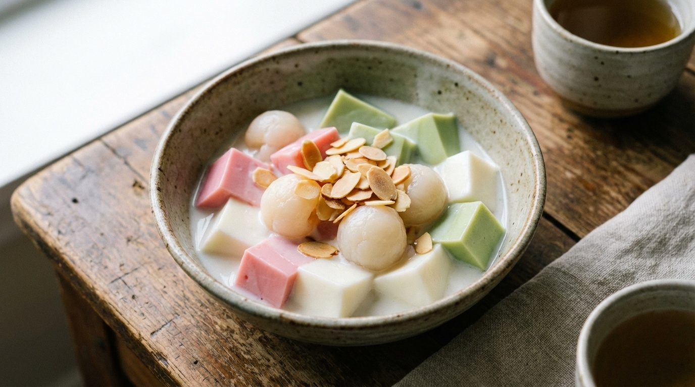 Vietnamese Milk Jelly Dessert (Thạch Sữa)