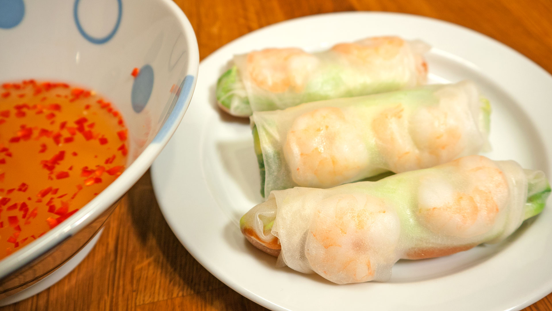 Vietnamese summer rolls