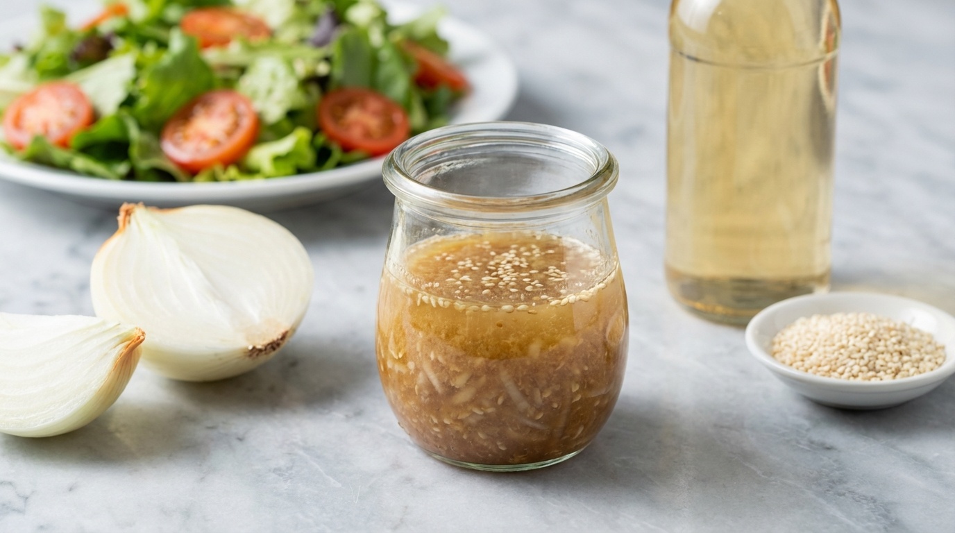 Wafu Dressing (Japanese Salad Dressing)