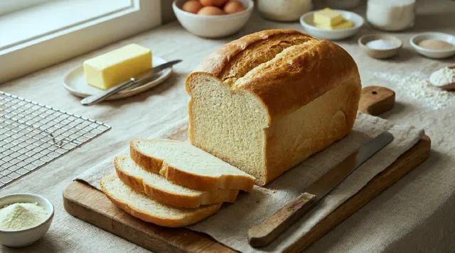 White Bread - Powdered Milk and Water (Variation 1)
