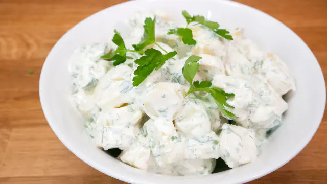 White potato salad