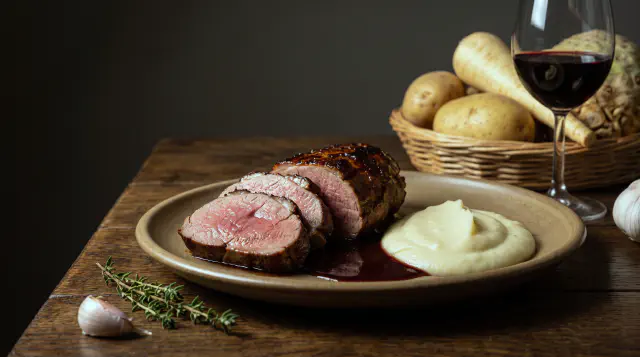 Sous Vide Wild Boar Loin