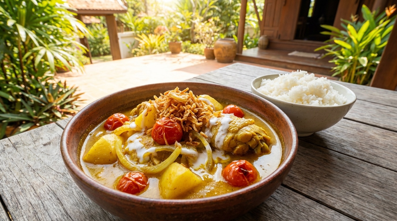 Yellow Curry with Chicken and Potato (Gaeng Garee)